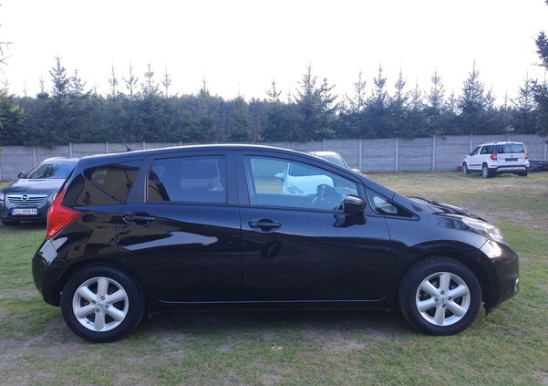 Nissan Note cena 26900 przebieg: 165000, rok produkcji 2014 z Iwonicz-Zdrój małe 352